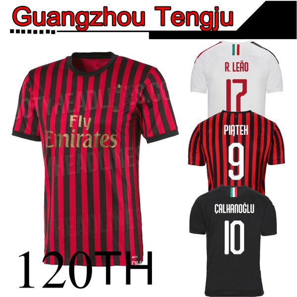 19 20 ac футбольные майки mila 120th anniversary special edition home away third 2019 2020 paqueta rebic suso piatek мужские детские футболь, Black;yellow
19 20 ac футбольные майки mila 120th anniversary special edition home away third 2019 2020 paqueta rebic suso piatek мужские детские футболь, Black;yellow