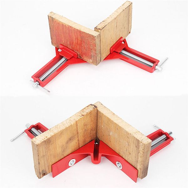 90 degree right angle clamp 100mm mitre clamps corner clamp picture holder multifunctional aluminum woodworking tools framing
90 degree right angle clamp 100mm mitre clamps corner clamp picture holder multifunctional aluminum woodworking tools framing