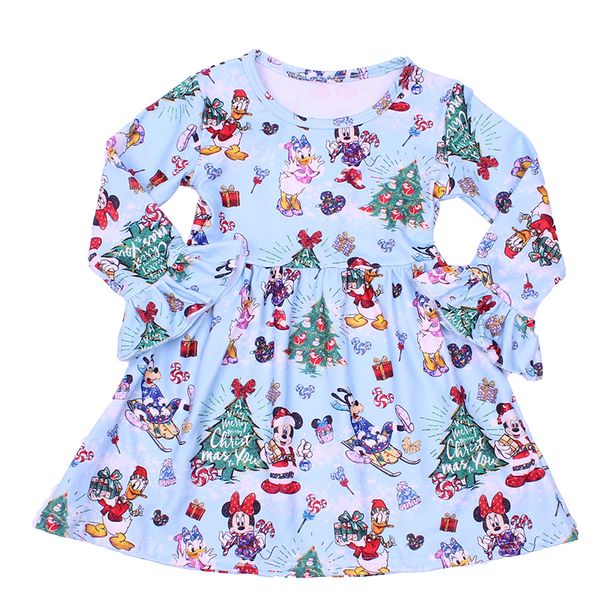 toddler girl dresses cartoon christma mickey milk silk boutique flare long sleeve dress winter girls xmas frocks baby costume, Red;yellow 
toddler girl dresses cartoon christma mickey milk silk boutique flare long sleeve dress winter girls xmas frocks baby costume, Red;yellow