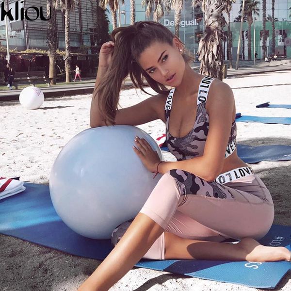 kliou 2018 pink camouflage patchwork two pieces suits print elastic waist crop and fitness leggings women tanksuits, White
kliou 2018 pink camouflage patchwork two pieces suits print elastic waist crop and fitness leggings women tanksuits, White