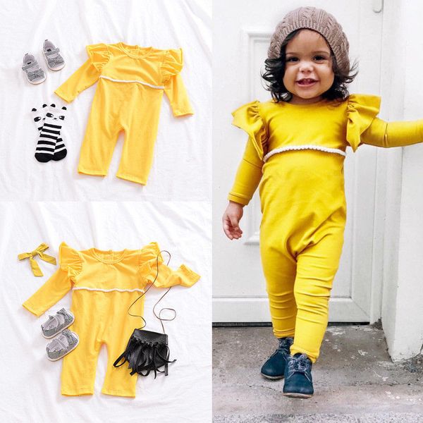 2018 new fashion newborn kid baby girl long sleeve ruffle romper jumpsuit bodysuit clothes outfit, Pink;blue
2018 new fashion newborn kid baby girl long sleeve ruffle romper jumpsuit bodysuit clothes outfit, Pink;blue