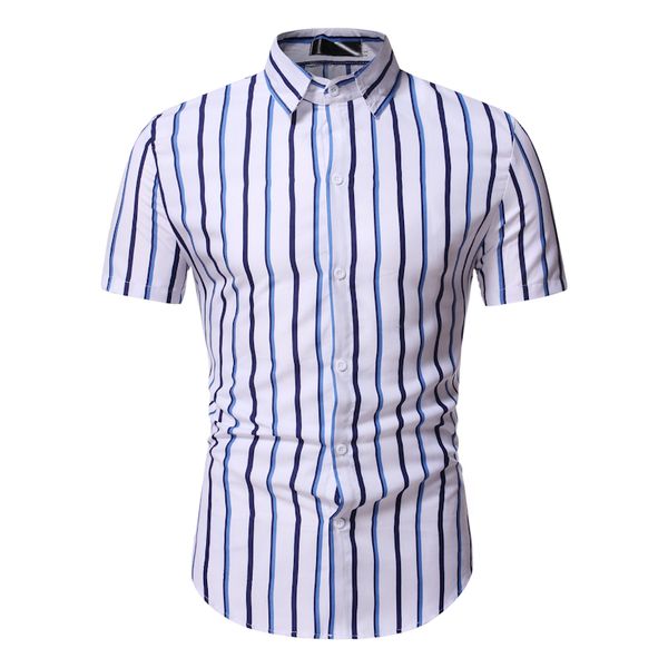 summer casual men shirts colorful stripe shirts men dress fashion retro holiday plus size mens short shirt chemise homme, White;black
summer casual men shirts colorful stripe shirts men dress fashion retro holiday plus size mens short shirt chemise homme, White;black