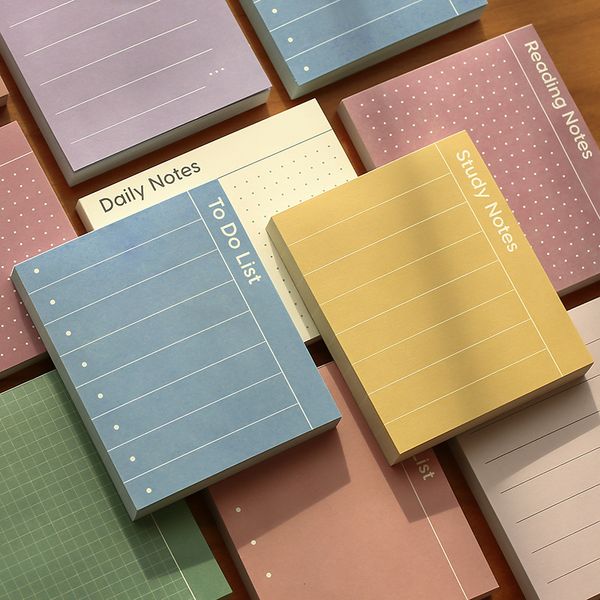 80 Sheets /Pack To Do List Plan Notepad Memo Pad School Supplies Paper Stationary Office Decoration Accessories
80 Sheets /Pack To Do List Plan Notepad Memo Pad School Supplies Paper Stationary Office Decoration Accessories