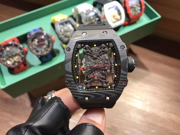 men's carbon fiber case is lightdurable and shockproof automatic mechanical watch, and luxury automatic mechanical watch, Slivery;brown
men's carbon fiber case is lightdurable and shockproof automatic mechanical watch, and luxury automatic mechanical watch, Slivery;brown