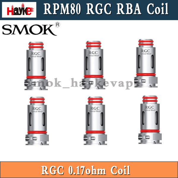 SMOK RPM80 Coil 0.17ohm RGC конического Mesh Катушка для RPM80 RPM80 Pro Kit Уникальных коническая структура с массивной Vapor Аутентичных 100%
SMOK RPM80 Coil 0.17ohm RGC конического Mesh Катушка для RPM80 RPM80 Pro Kit Уникальных коническая структура с массивной Vapor Аутентичных 100%