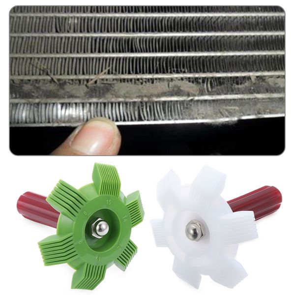 1pc universal car a/c radiator condenser fin comb air conditioner coil straightener cleaning tool auto cooling system repair
1pc universal car a/c radiator condenser fin comb air conditioner coil straightener cleaning tool auto cooling system repair