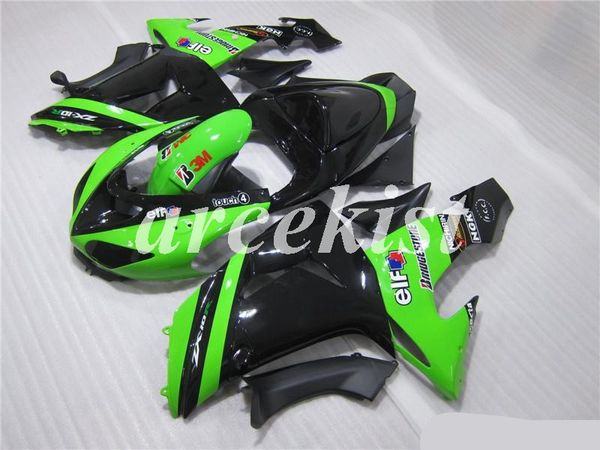 new abs motorcycle fairings kits fit for kawasaki ninja zx-10r 2006 2007 06 07 body set green black light
new abs motorcycle fairings kits fit for kawasaki ninja zx-10r 2006 2007 06 07 body set green black light