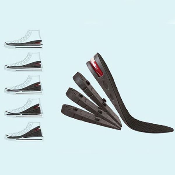 men women breathable elastic foot heel height increase taller adjustable insert shoe lift cushion insoles pads, Black
men women breathable elastic foot heel height increase taller adjustable insert shoe lift cushion insoles pads, Black