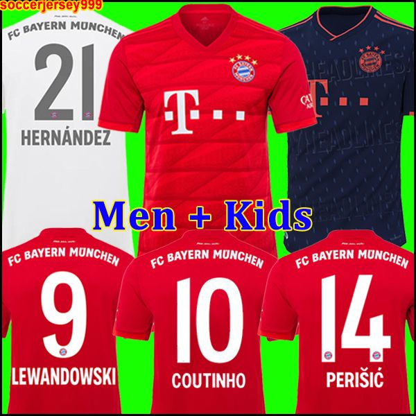 19 20 bayern munich coutinho perisic soccer jersey 2019 lewandowski muller hernandez kimmich football shirt men + kids kit uniforms 999, Black;yellow
19 20 bayern munich coutinho perisic soccer jersey 2019 lewandowski muller hernandez kimmich football shirt men + kids kit uniforms 999, Black;yellow