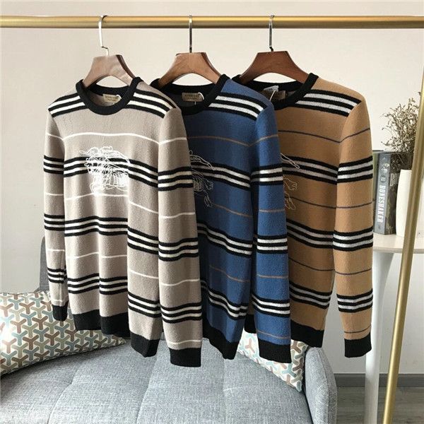 19fw new luxurious brands design bbr warhorse stripes knitted sweater hoodies men women outdoor streetwear sweatshirt jackets, Blue;black
19fw new luxurious brands design bbr warhorse stripes knitted sweater hoodies men women outdoor streetwear sweatshirt jackets, Blue;black
