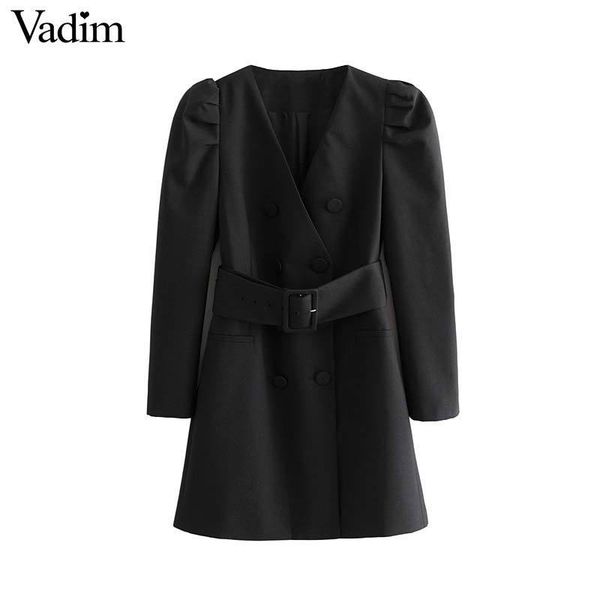 vadim women elegant office wear black dress pockets sashes design v neck long sleeve female stylish mini dresses vestidos qc817, Black;gray
vadim women elegant office wear black dress pockets sashes design v neck long sleeve female stylish mini dresses vestidos qc817, Black;gray