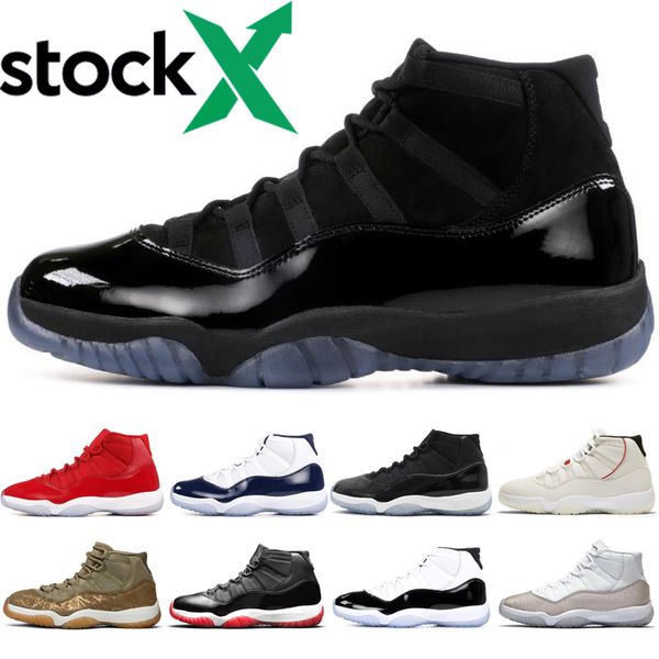 2020 jumpman 11 bred 2019 11s men women basketball shoes concord metallic silver gamma blue mens trainers sports sneakers size 5.5-13, White;red
2020 jumpman 11 bred 2019 11s men women basketball shoes concord metallic silver gamma blue mens trainers sports sneakers size 5.5-13, White;red