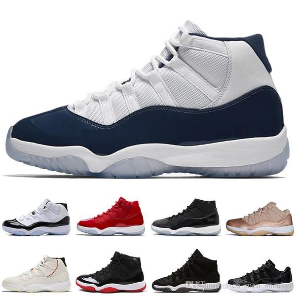 11s platinum tint cap and gown men basketball shoes gym red bred barons space jams 11 rose gold mens sports sneakers designer trainers, White;red
11s platinum tint cap and gown men basketball shoes gym red bred barons space jams 11 rose gold mens sports sneakers designer trainers, White;red