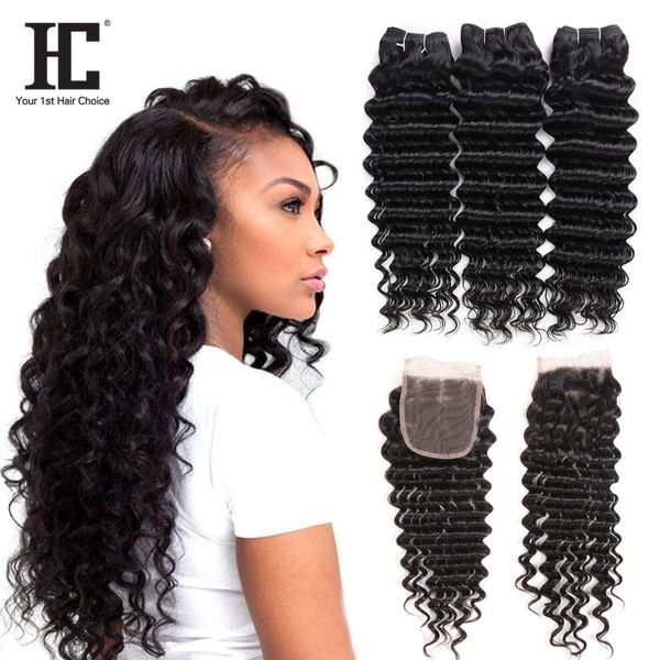 Brazilian Virgin Hair Deep Wave Bundles With Closure 4 Pcs/Lot Brazilian Hair Weave Wet And Wavy Human Hair 3 Bundles With Lace Closure Body
Brazilian Virgin Hair Deep Wave Bundles With Closure 4 Pcs/Lot Brazilian Hair Weave Wet And Wavy Human Hair 3 Bundles With Lace Closure Body