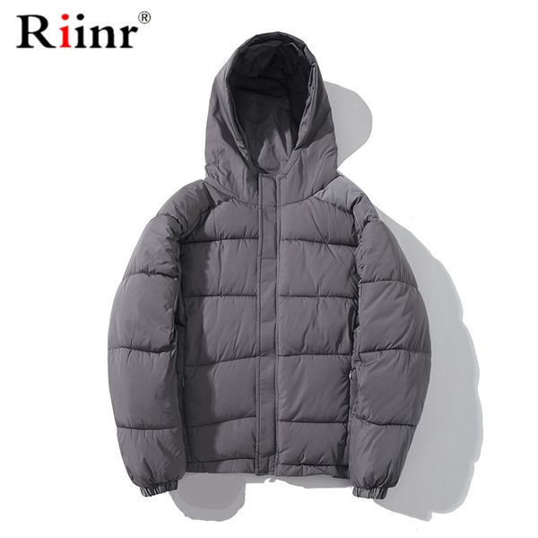 riinr fashion brand men parkas coat autumn winter male solid color hooded parka men's plus velvet thickening parka warm coats, Black
riinr fashion brand men parkas coat autumn winter male solid color hooded parka men's plus velvet thickening parka warm coats, Black