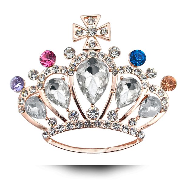 fashion new crown crystal metal brooch luxury jewelry woman cross rhinestone lapel pins and brooches corsage for men accessories, Gray
fashion new crown crystal metal brooch luxury jewelry woman cross rhinestone lapel pins and brooches corsage for men accessories, Gray