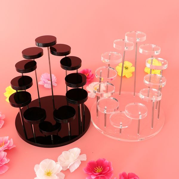 2 pieces acrylic jewelry stand display, Black;white
2 pieces acrylic jewelry stand display, Black;white