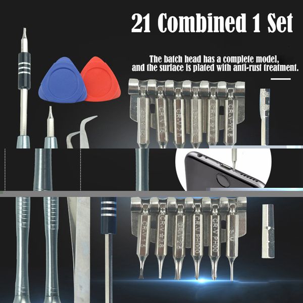 21 combine 1 set precision small screwdriver kit phone repair open tools multi-purpose home screw driver tools set
21 combine 1 set precision small screwdriver kit phone repair open tools multi-purpose home screw driver tools set