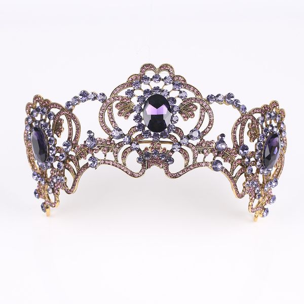 2019 новый роскошный фиолетовый цветок кристалл rhinestone корона тиара свадебный конкурс свадебный diamante головной убор для женщин, Golden;white
2019 новый роскошный фиолетовый цветок кристалл rhinestone корона тиара свадебный конкурс свадебный diamante головной убор для женщин, Golden;white