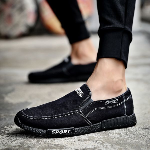 plus size men shoes denim canvas shoes men sneakers lace-up trend casual sports male espadrilles chaussure homme, Black
plus size men shoes denim canvas shoes men sneakers lace-up trend casual sports male espadrilles chaussure homme, Black