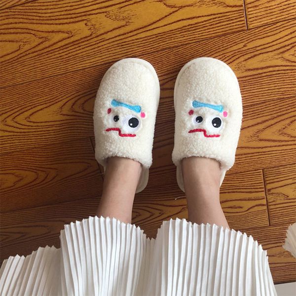 female winter warm house slippers woman soft bottom home shoes ladies comfort furry plush women casual women cute dog nice, Black
female winter warm house slippers woman soft bottom home shoes ladies comfort furry plush women casual women cute dog nice, Black