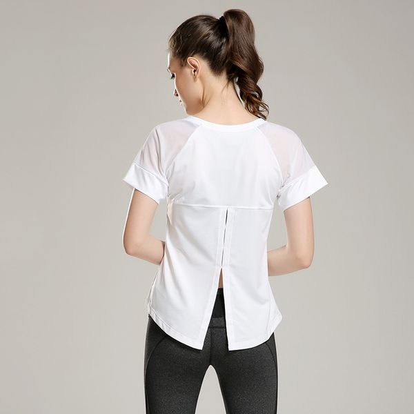 yoga outfits nwt women short sleeve t shirt open back lace tank net yarn sports fitness women's gym running tee ping, White;red
yoga outfits nwt women short sleeve t shirt open back lace tank net yarn sports fitness women's gym running tee ping, White;red