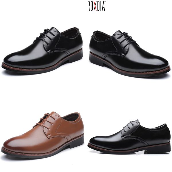 roxdia mens dress shoes pu leather for man formal business work male men's oxford flats pointed toe rxm073 size 39-48, Black
roxdia mens dress shoes pu leather for man formal business work male men's oxford flats pointed toe rxm073 size 39-48, Black