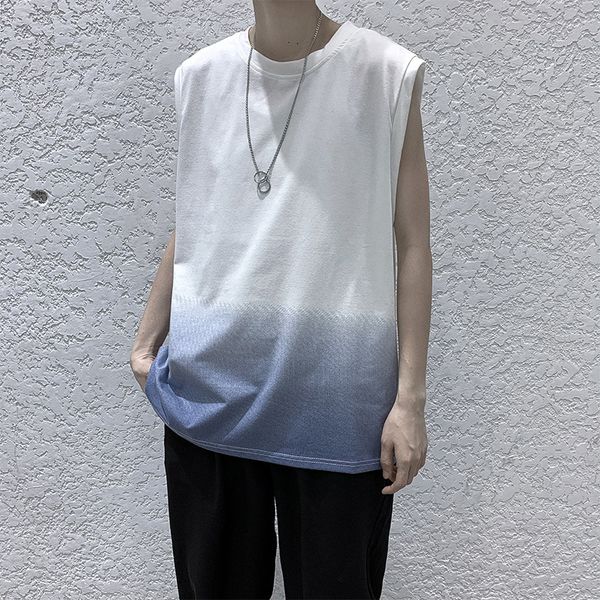 men' tank casual loose singlet shirt for men male clothes streetwear vest tanksummer sleeveless hip hop workout, White;black
men' tank casual loose singlet shirt for men male clothes streetwear vest tanksummer sleeveless hip hop workout, White;black