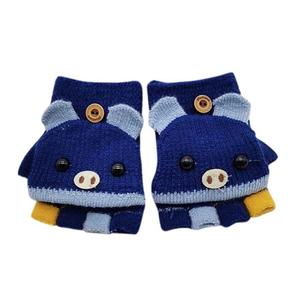 children kids gloves winter gloves warm knitted convertible flip fingerless mittens cute knitted handschoenen, White
children kids gloves winter gloves warm knitted convertible flip fingerless mittens cute knitted handschoenen, White
