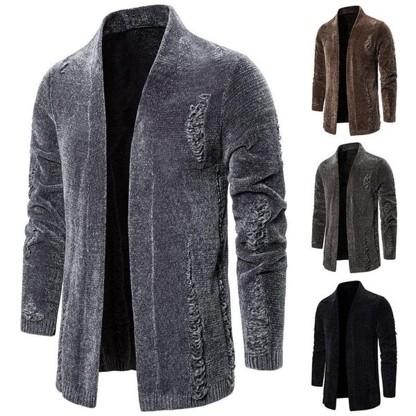 winter mens sweaters solid color mens knitted cardigan holes four colors males clothing new arrival, White;black
winter mens sweaters solid color mens knitted cardigan holes four colors males clothing new arrival, White;black