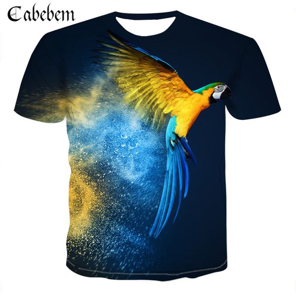 summer t-shirts men women plus size tee shirt 3d color parrot print 2019 new fashion brand t shirts quick-drying, White;black
summer t-shirts men women plus size tee shirt 3d color parrot print 2019 new fashion brand t shirts quick-drying, White;black