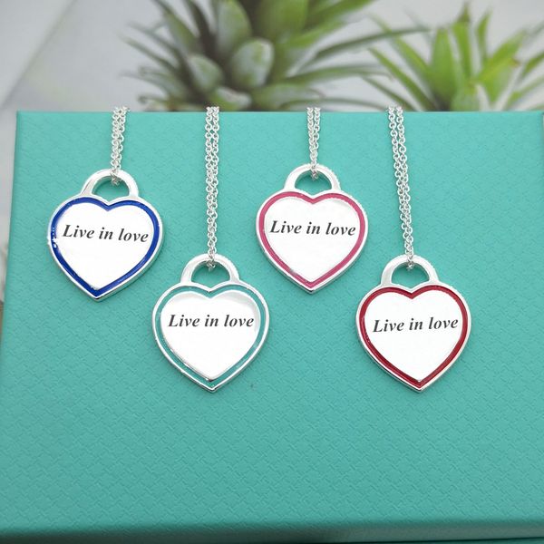 sweet romantic woman pure silver heart-shaped pink blue and red enamel necklace pendant lovers day holiday decoration gifts
sweet romantic woman pure silver heart-shaped pink blue and red enamel necklace pendant lovers day holiday decoration gifts