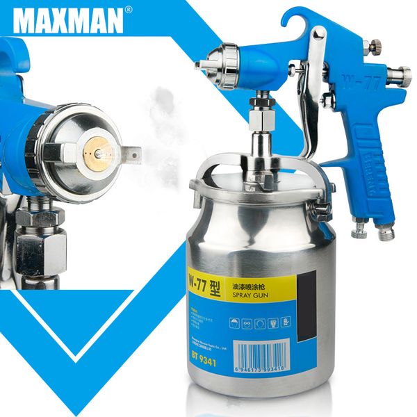 maxman600/750/1000ml professional pneumatic spray gun airbrush sprayer alloy painting atomizer tool with hopper for painting car
maxman600/750/1000ml professional pneumatic spray gun airbrush sprayer alloy painting atomizer tool with hopper for painting car