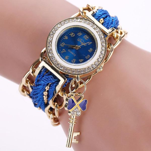 vintage weave women watch creative crystal key ethnic quartz bracelet watches crystal diamond wrist watch gift, Slivery;brown
vintage weave women watch creative crystal key ethnic quartz bracelet watches crystal diamond wrist watch gift, Slivery;brown