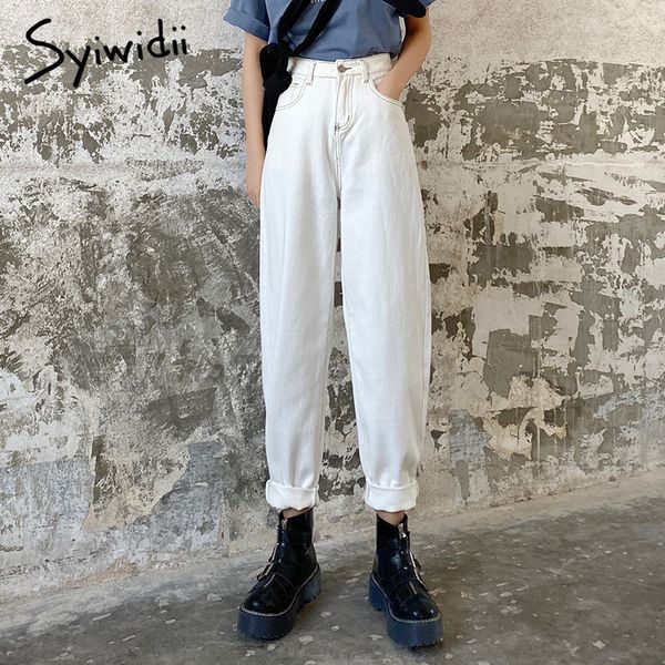milk white mom jeans for woman plus size high waist jeans loose style harem pants boyfriend for women 2020 new fashion, Blue
milk white mom jeans for woman plus size high waist jeans loose style harem pants boyfriend for women 2020 new fashion, Blue
