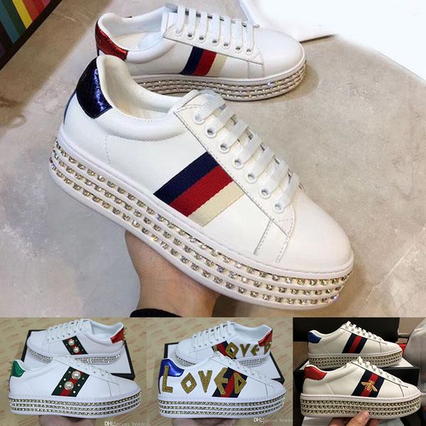 New fashion luxury shoes with crystals women designer platform shoes real leather luxury female shoes with embroidery bee designer sneakers
New fashion luxury shoes with crystals women designer platform shoes real leather luxury female shoes with embroidery bee designer sneakers