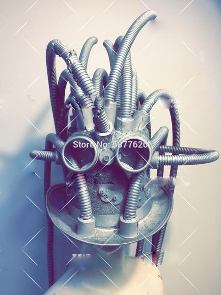 nightclub l dj show dance punk mask headwear steampunk cosplay halloween masks, Black;red
nightclub l dj show dance punk mask headwear steampunk cosplay halloween masks, Black;red