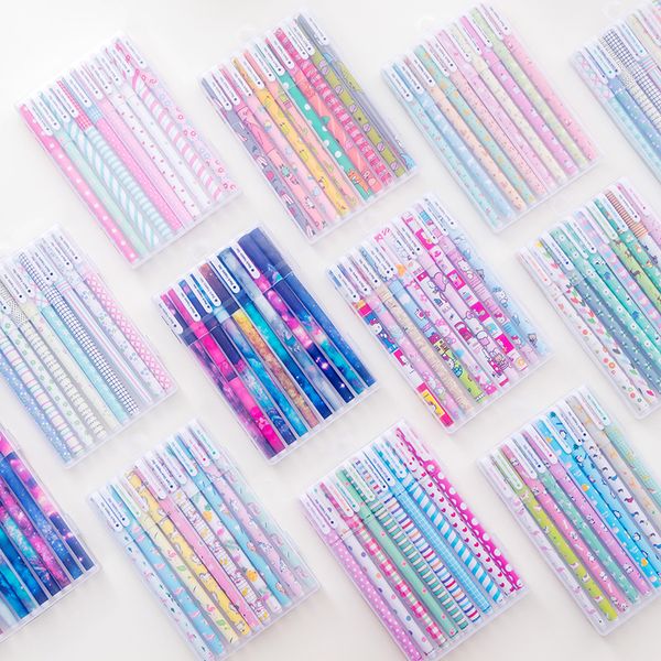 10pcs cartoon erasable pen 0.5mm cute black pens magic pens kawaii gel for school writing novelty stationery girls gifts
10pcs cartoon erasable pen 0.5mm cute black pens magic pens kawaii gel for school writing novelty stationery girls gifts