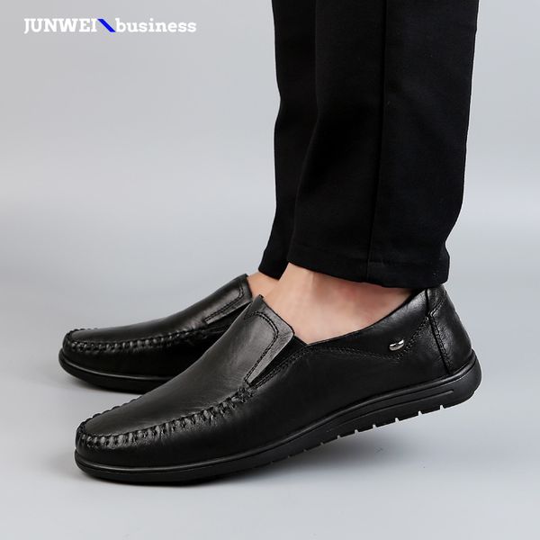 shoes men outdoor men's genuine leather loafers non-slip casual middle-aged wear-resistant soft bottom business shoes man l5 's, Black
shoes men outdoor men's genuine leather loafers non-slip casual middle-aged wear-resistant soft bottom business shoes man l5 's, Black