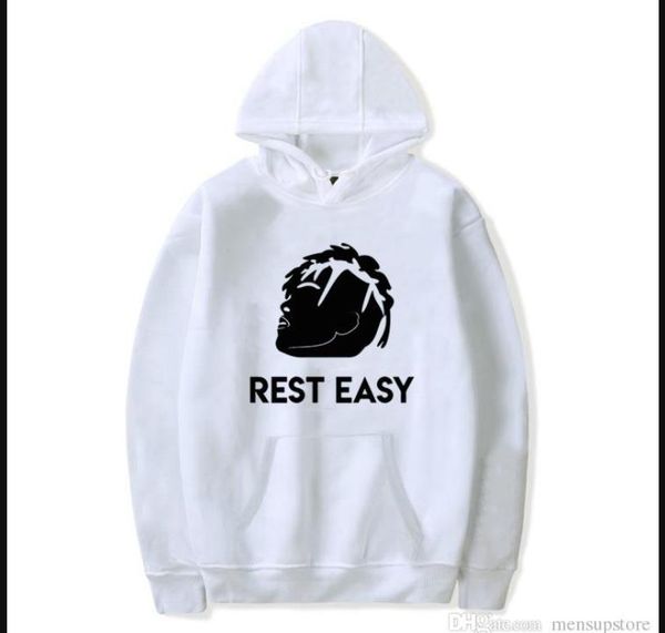 rest easy rapper fleece hoodies mens women spring autumn xxxtentacion souvenir anniversary pullovers, Black
rest easy rapper fleece hoodies mens women spring autumn xxxtentacion souvenir anniversary pullovers, Black