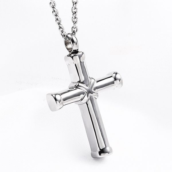 mens charm stainless steel cross necklace small pendant fashion jewelry design chain punk trendy necklaces for men perfume bottle, Silver
mens charm stainless steel cross necklace small pendant fashion jewelry design chain punk trendy necklaces for men perfume bottle, Silver