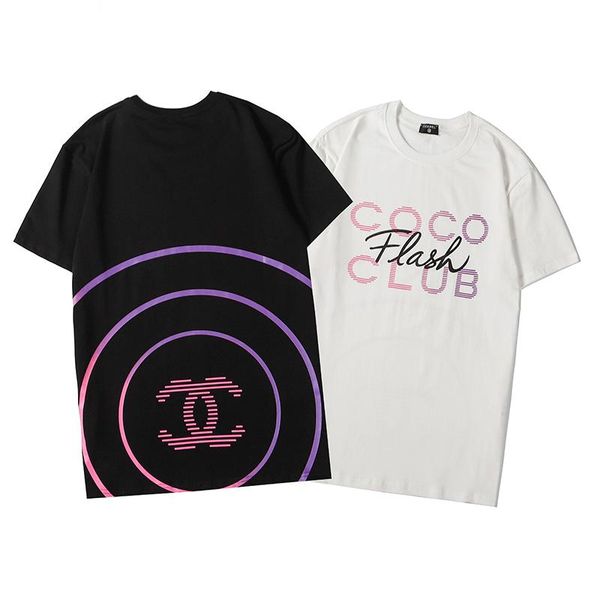 2020 summer new t-shirts for men and women short sleeve t-shirt blouses wild charming casual comfortable novelty, White