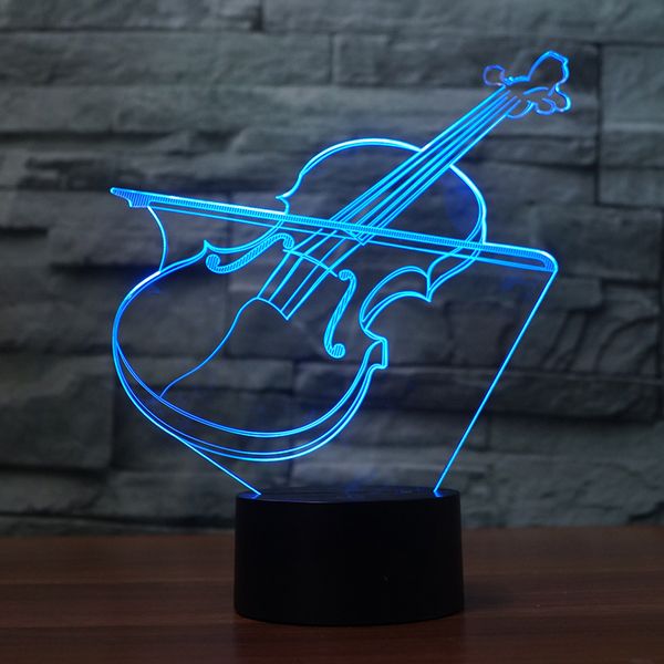 violin style multicolor 3d night light 7 changing colors atmosphere lamp touch switch as gift or
violin style multicolor 3d night light 7 changing colors atmosphere lamp touch switch as gift or