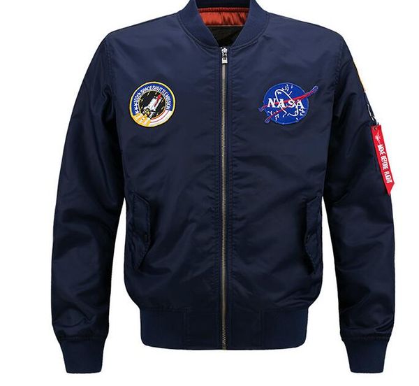 NASA Mens Designer MA1 Bomber Jackets Winter Warm Thick Coats Plus Size 4XL 5XL Big Jacket
NASA Mens Designer MA1 Bomber Jackets Winter Warm Thick Coats Plus Size 4XL 5XL Big Jacket