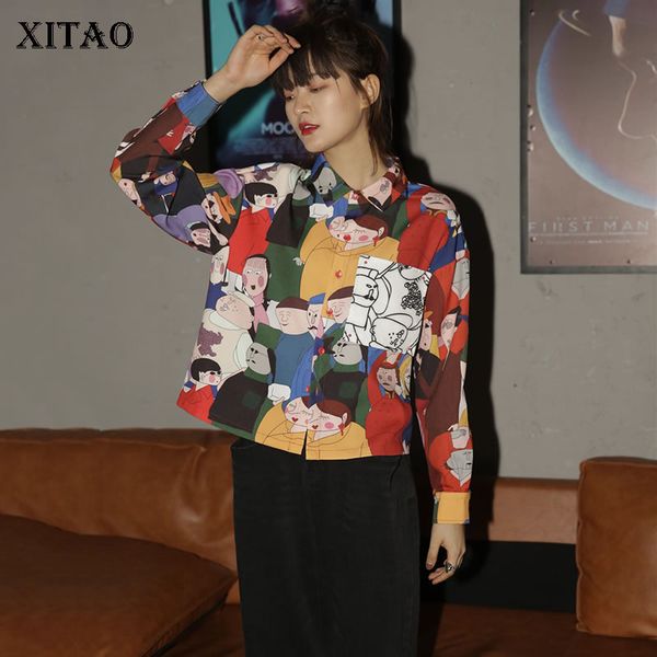 xitao fun printed shirt detachable pocket long sleeve women blouses minority trend women fashion vintage spring 2020 xj3267, White
xitao fun printed shirt detachable pocket long sleeve women blouses minority trend women fashion vintage spring 2020 xj3267, White