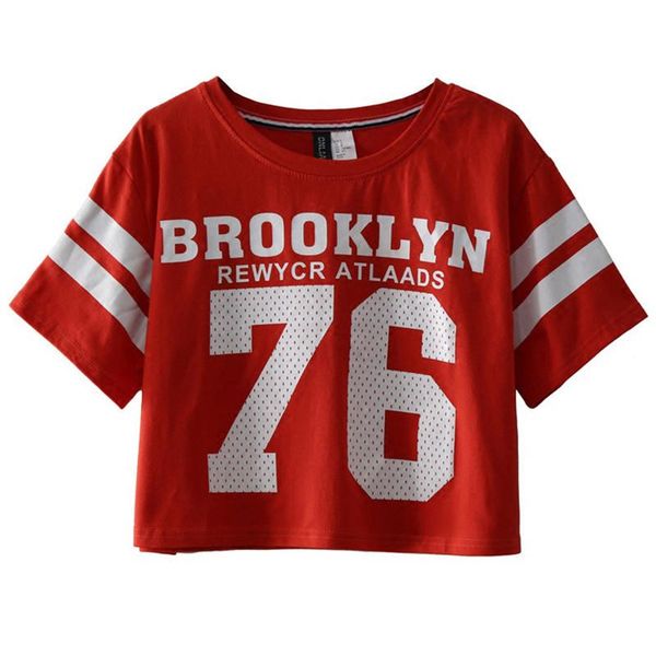 new summer style casual brooklyn 76 printed fashion women t-shirt punk crop cotton t-shirt female dance t shirt female quality, White
new summer style casual brooklyn 76 printed fashion women t-shirt punk crop cotton t-shirt female dance t shirt female quality, White