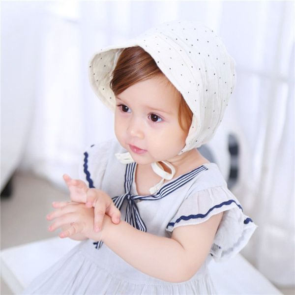 new dot cotton baby hat summer vintage infant bonnet hat for girls adjustable baby 0-2 years 57bf, Yellow
new dot cotton baby hat summer vintage infant bonnet hat for girls adjustable baby 0-2 years 57bf, Yellow