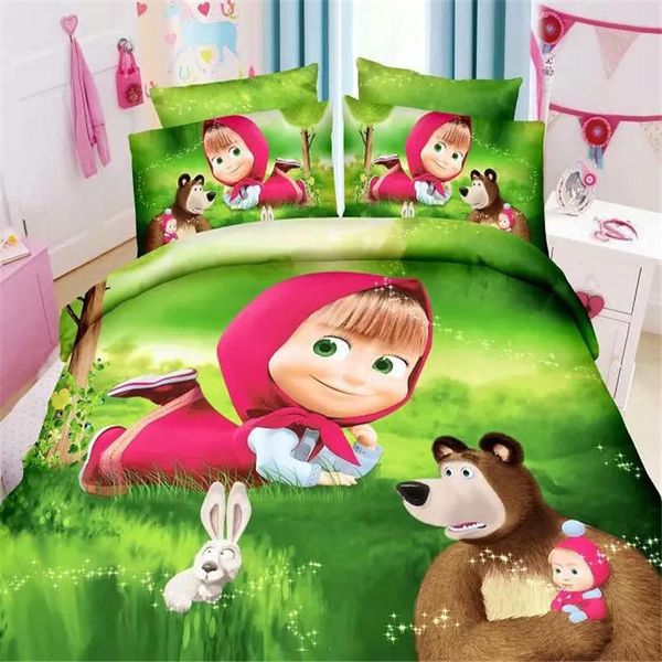 home textile little red riding hood bedding set cartoon polyester bed linen for children boys duvet cover flat sheet pillowcase
home textile little red riding hood bedding set cartoon polyester bed linen for children boys duvet cover flat sheet pillowcase