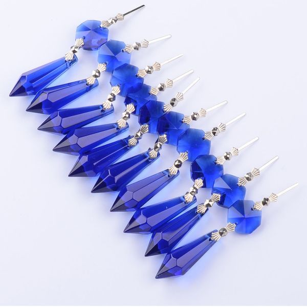 20pcs k9 clear crystal glass chandelier prisms pendant beads rainbow maker hanging suncatcher lighting decorations (38mm, blue)
20pcs k9 clear crystal glass chandelier prisms pendant beads rainbow maker hanging suncatcher lighting decorations (38mm, blue)