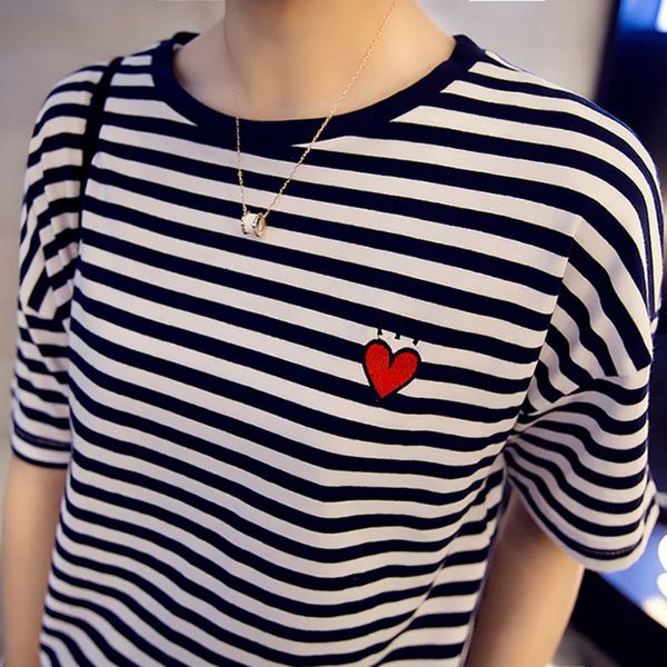 women striped tracksuits two pieces set summer short sleeved t shirt casual +shorts women korean style sportwear suits, White
women striped tracksuits two pieces set summer short sleeved t shirt casual +shorts women korean style sportwear suits, White